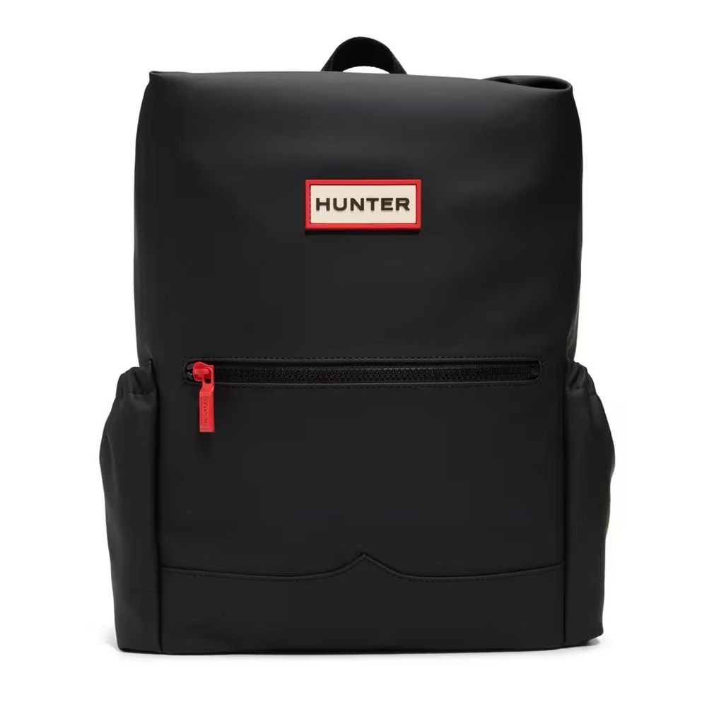 HUNTER Viral Top Clip Black Backpack! BRAND NEW - Picture 3 of 12